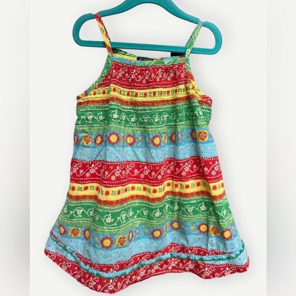 The Children’s Place Girls Kids Sleeveless Lined Colorful Tank Dress. 3. 3T. - Picture 1 of 6